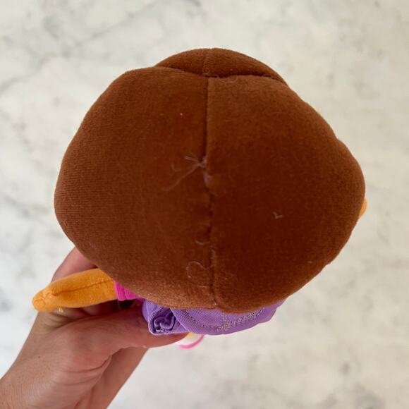 Vintage Y2K Dora The Explorer Small Plush Stuffed Animal / 8.5" - Picture 7 of 9